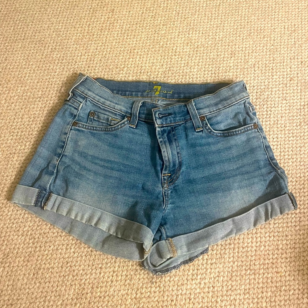 7 (seven) for all mankind Jean shorts, 25